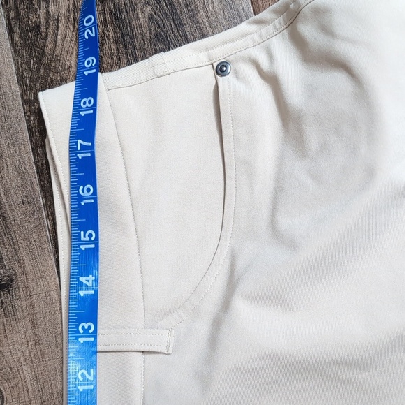 Lululemon ABC Classic-Fit 5 Pocket Pant *Warpstreme Size 35x28 Light Khaki Tan - Picture 10 of 11